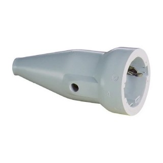 ABL Розетка ПВХ 16A 2P+E 250V, белый ABL Розетка ПВХ 16A 2P+E 250V, белый